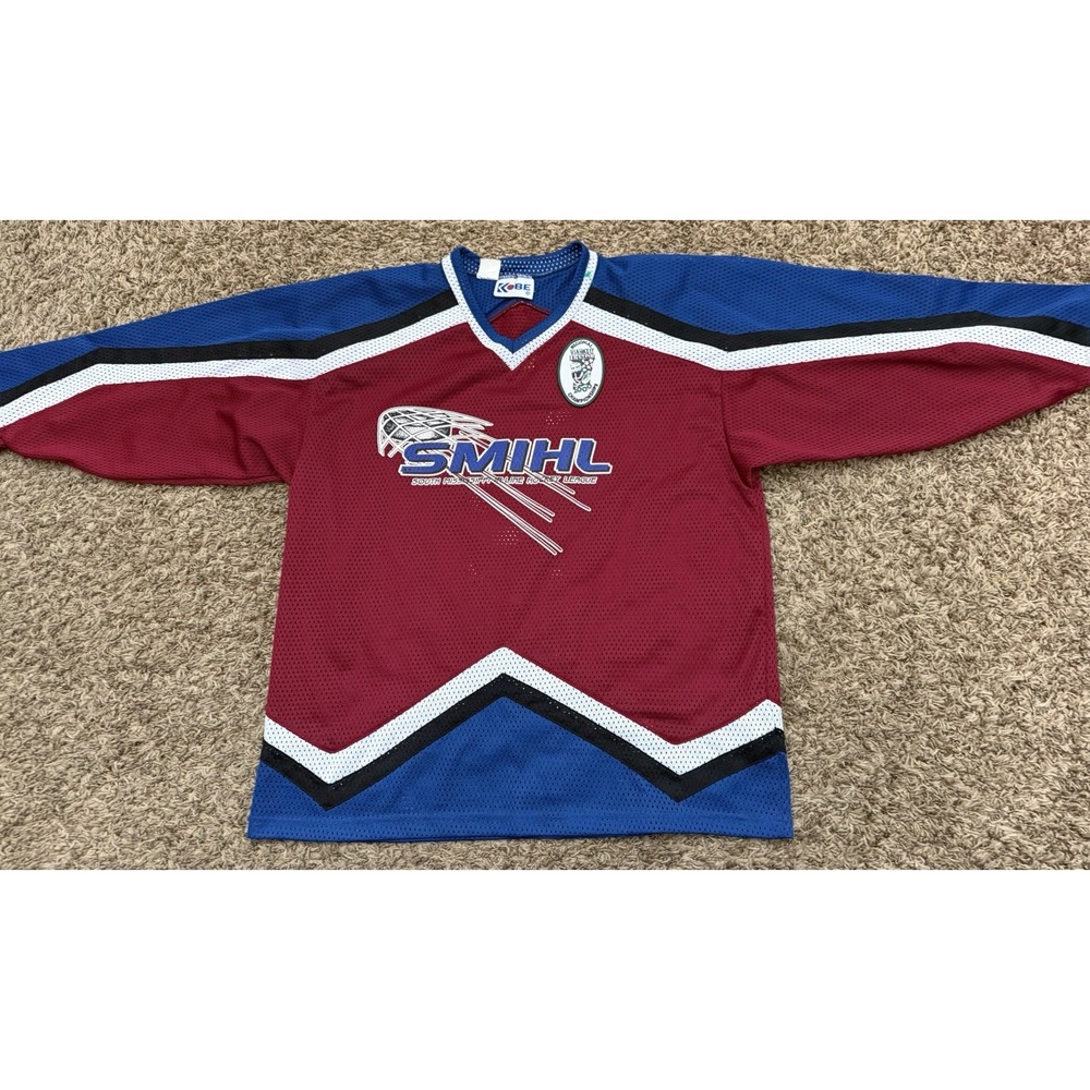 Rare Vintage Kobe South Mississippi In-line Hockey League SMIHL Jersey Sz Medium